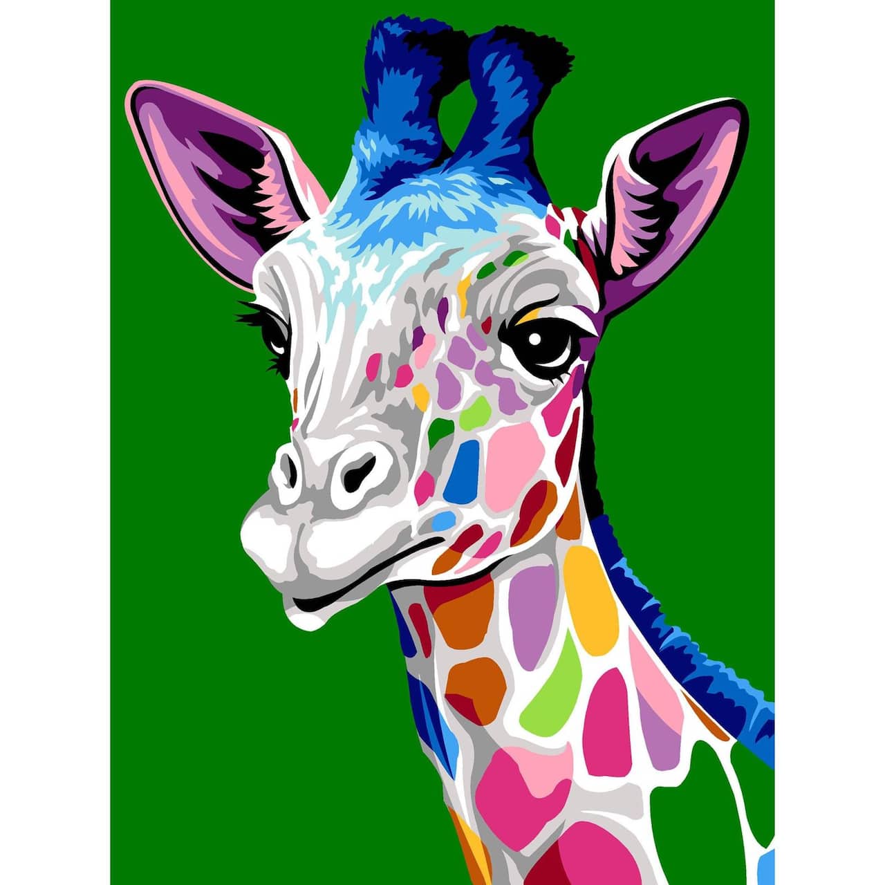 Gobelin The Spots of the Giraffe Printed Tapestry Needlepoint Canvas